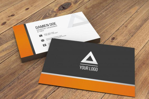 Usando Mockup Para Apresentação de Cartão de Visita